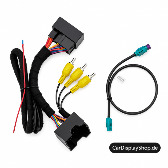 Preview: Mercedes Rückfahrkamera Nachrüstung NTG4.5 / 4.7 – Komplett-Set für Original COMAND Display